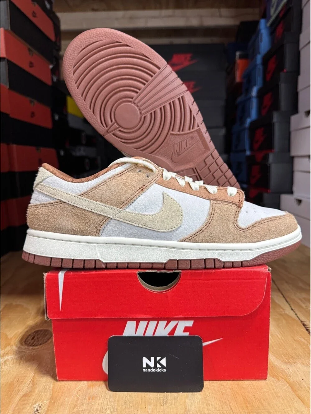Nike Dunk Low Premium 'Medium Curry' DD1390-100 BRAND NEW MENS SIZE 8.5